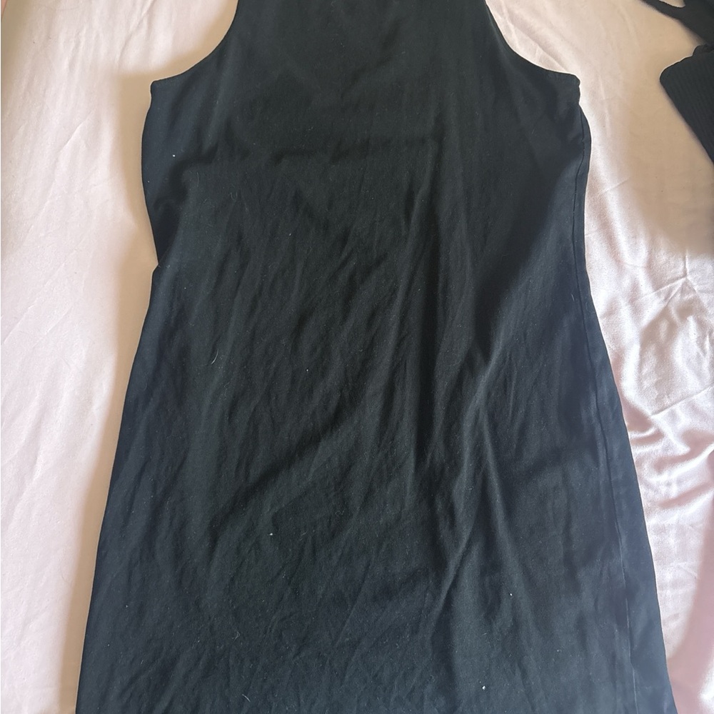 H&M Black Mini Dress